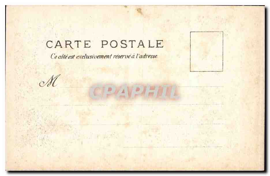 CPA Paris St Etienne du Mont Le tombeau de Ste Genevieve — Verso
