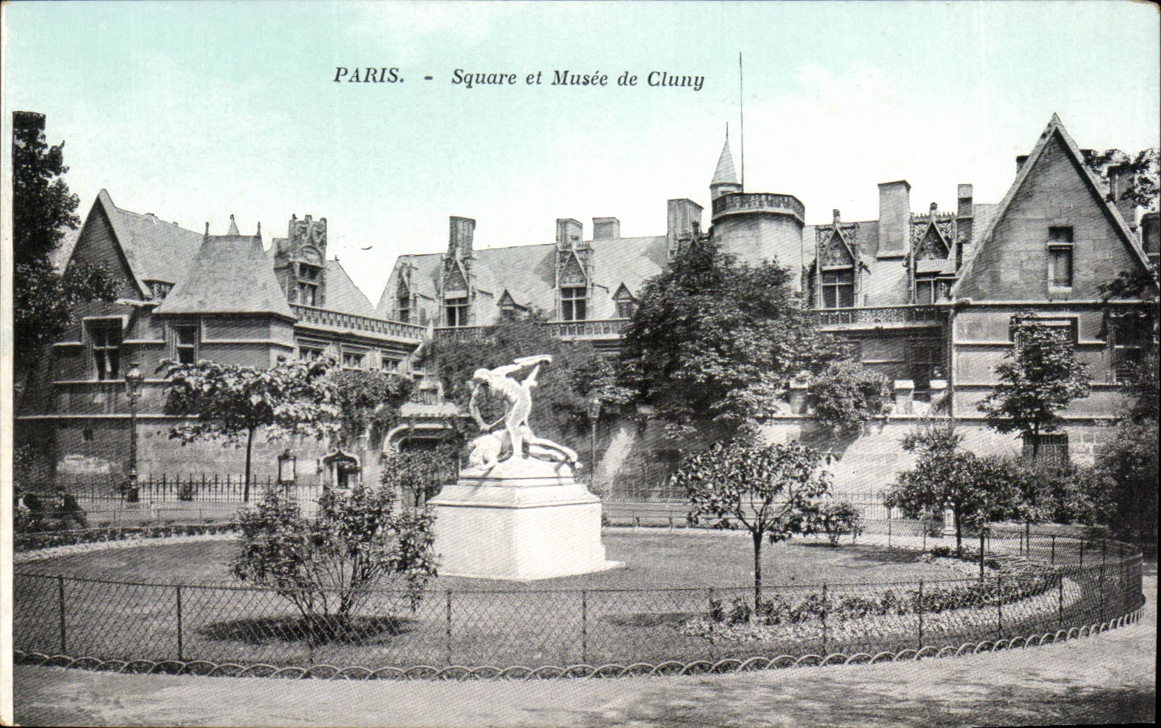 CPA Paris Square et musee de Cluny