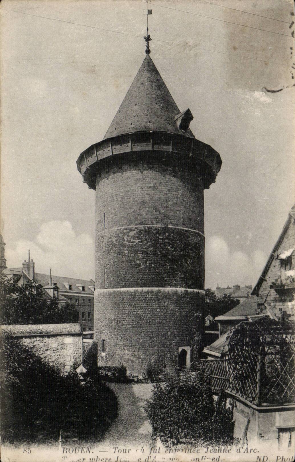 Rouen CPA Tour ou fut enfermee Jeanne d'arc