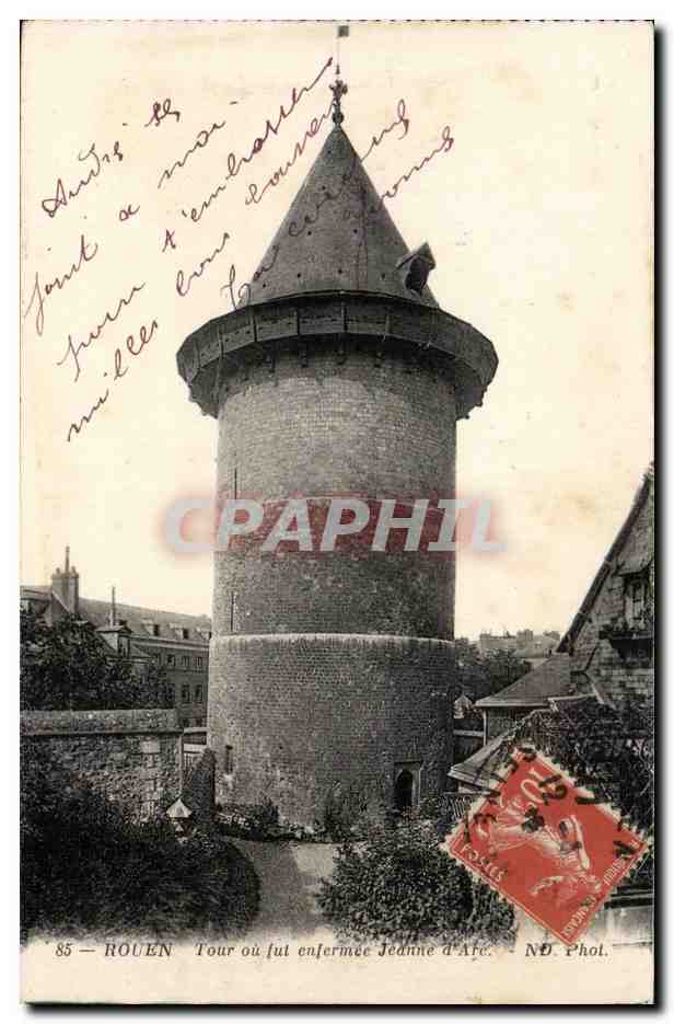 Rouen CPA Tour ou fut enfermee Jeanne d'arc