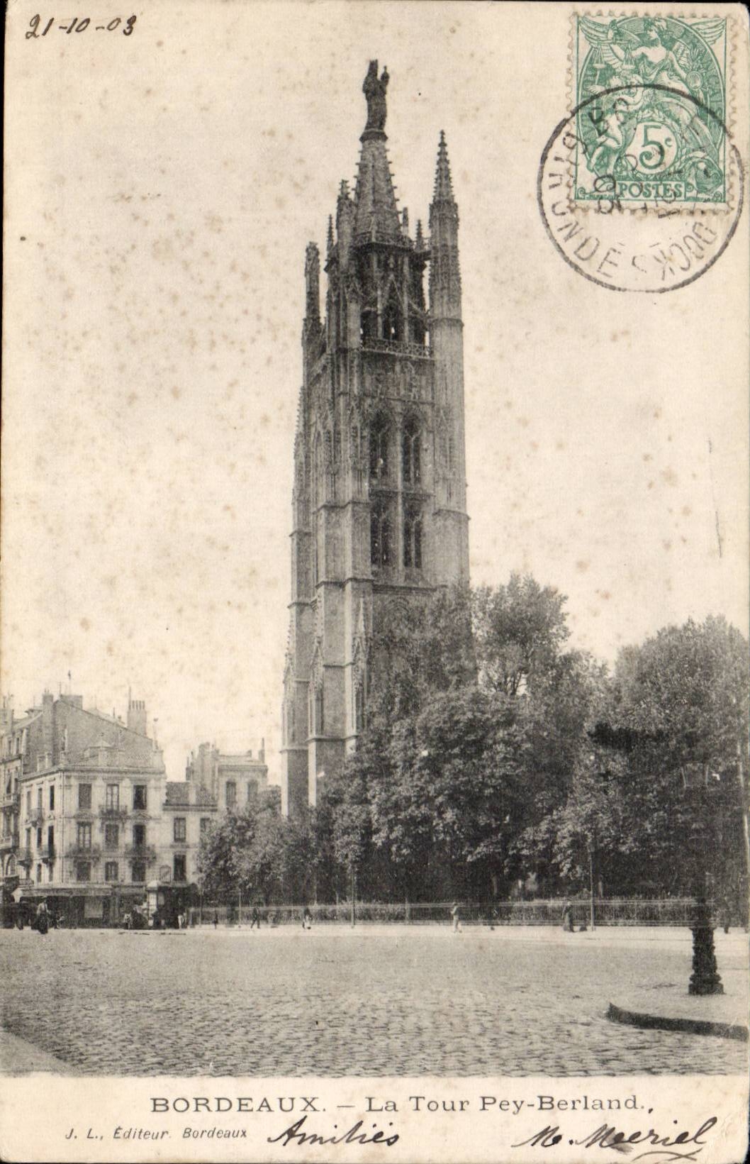 CPA Bordeaux La Tour Pey Berland