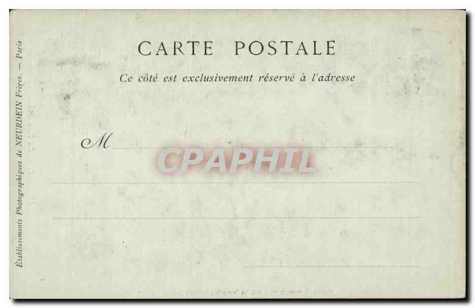CPA Lisieux La cathedrale — Verso