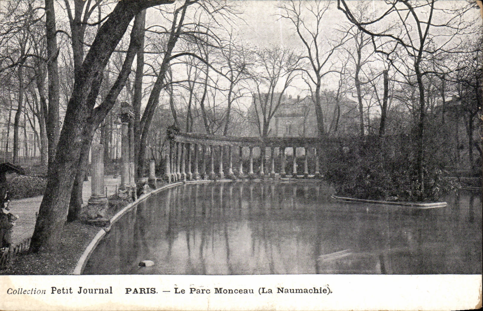 Paris CPA Parc Monceau (la Naunachie)