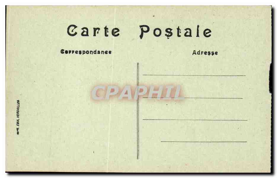 Paris CPA Notre Dame — Rückseite