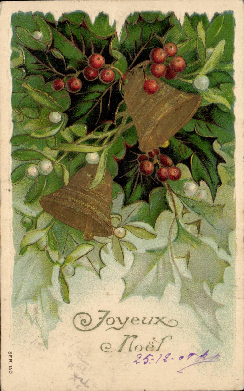 CPA Fantaisie Joyeux Noel Christmas