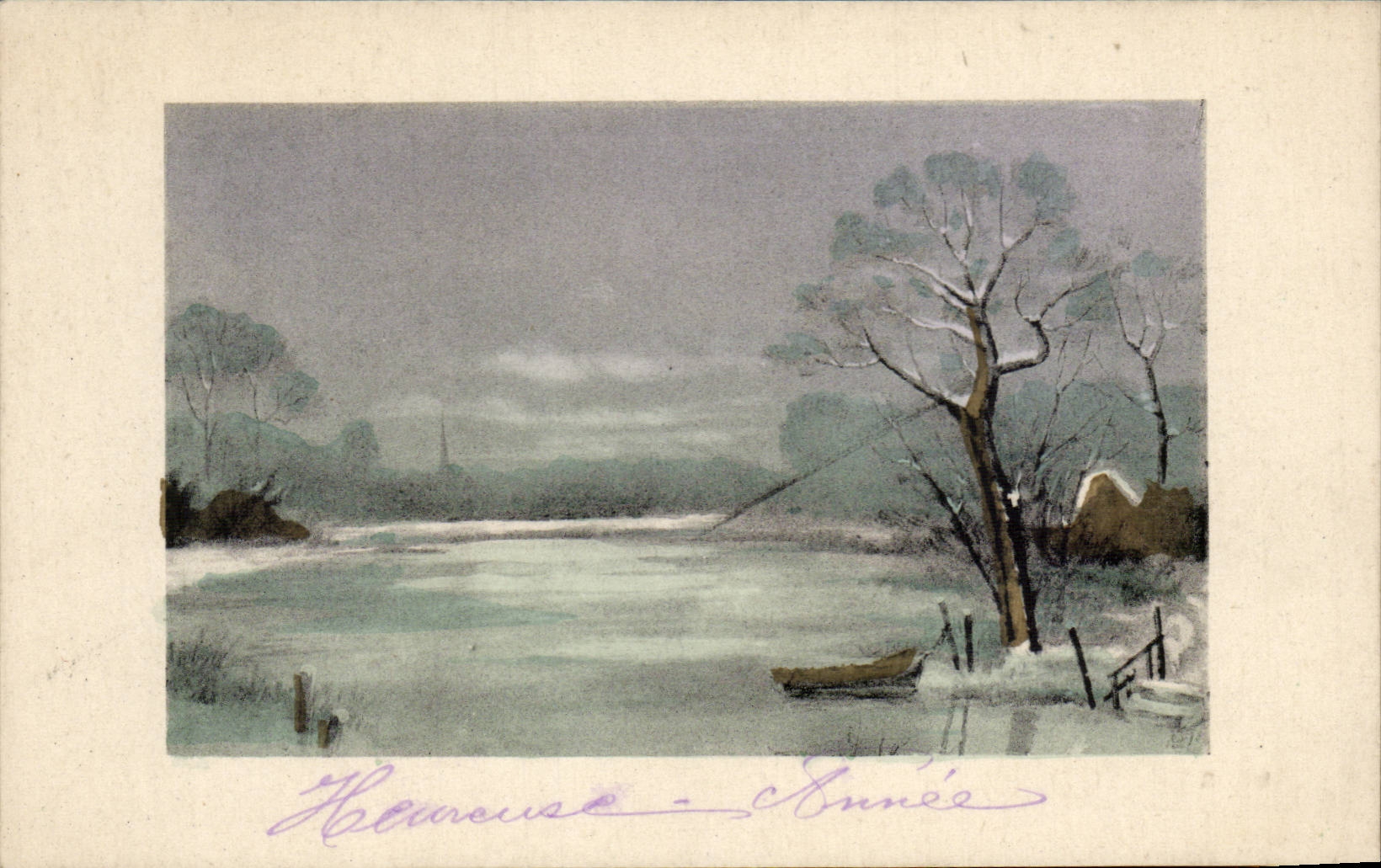 CPA Fantaisie Paysage