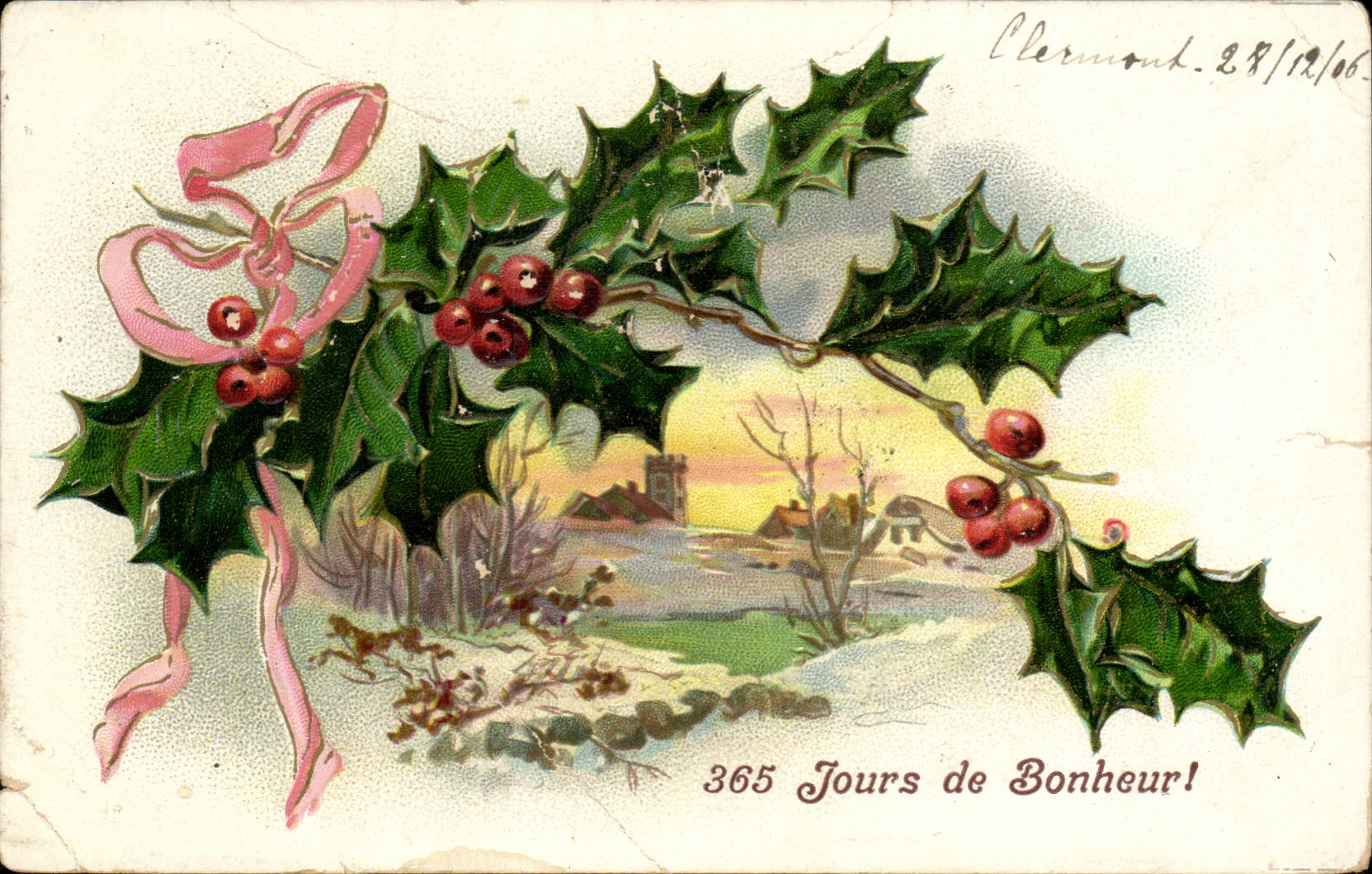 CPA Fantaisie 365 jours de bonheur