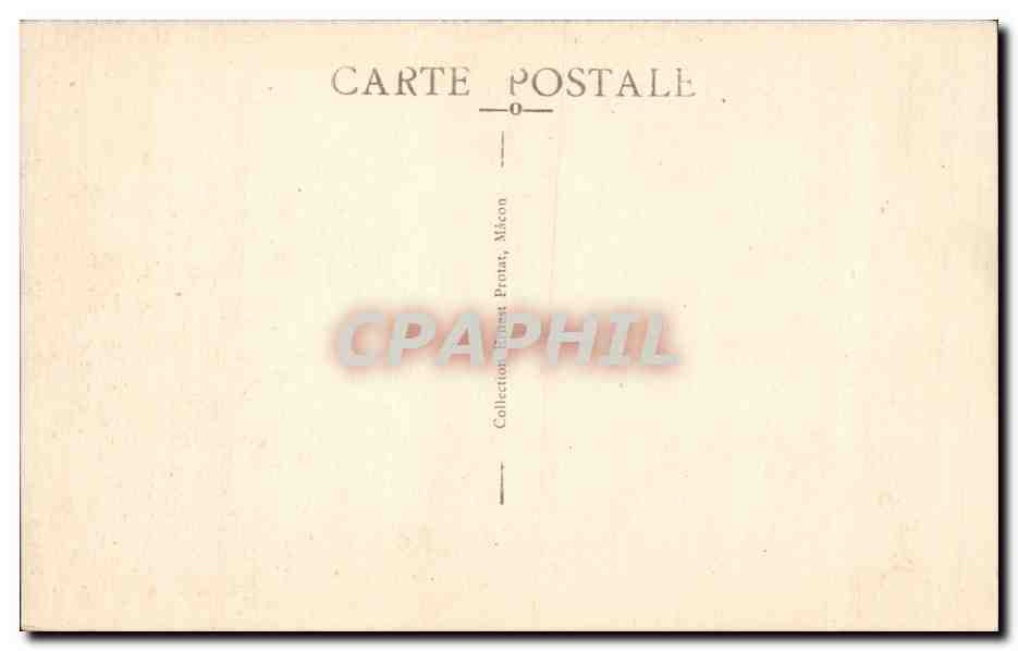 Mâcon — Statue de Lamartine (Œuvre de Falguière), inaugurée en 1878 — Verso