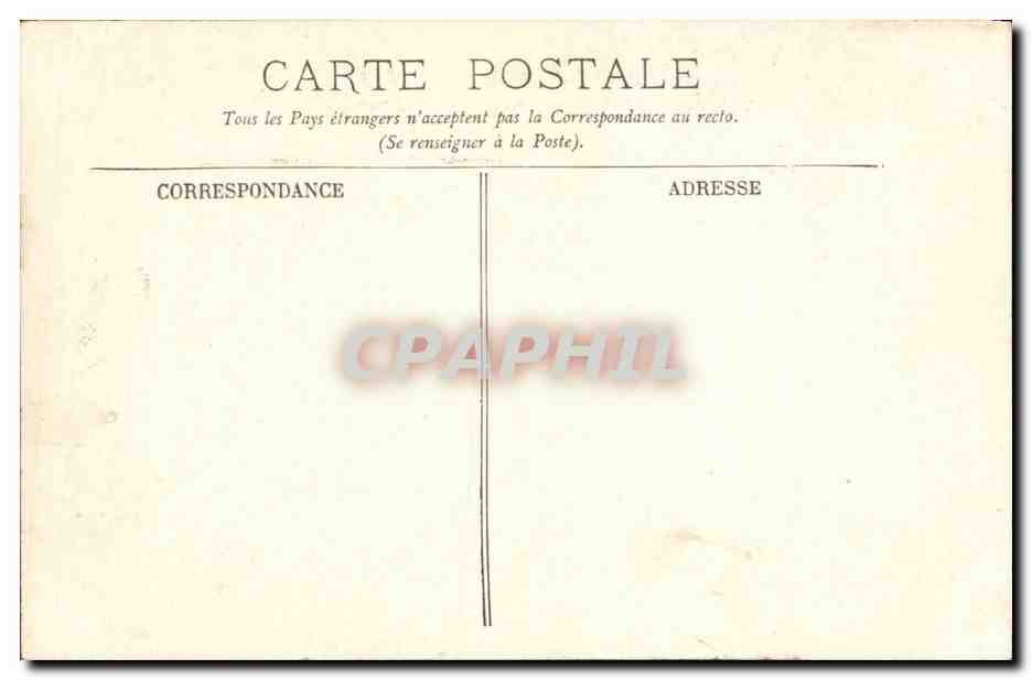 Château de Dinan — Porte d'entrée avec escaliers — éditeur non visible — Rückseite