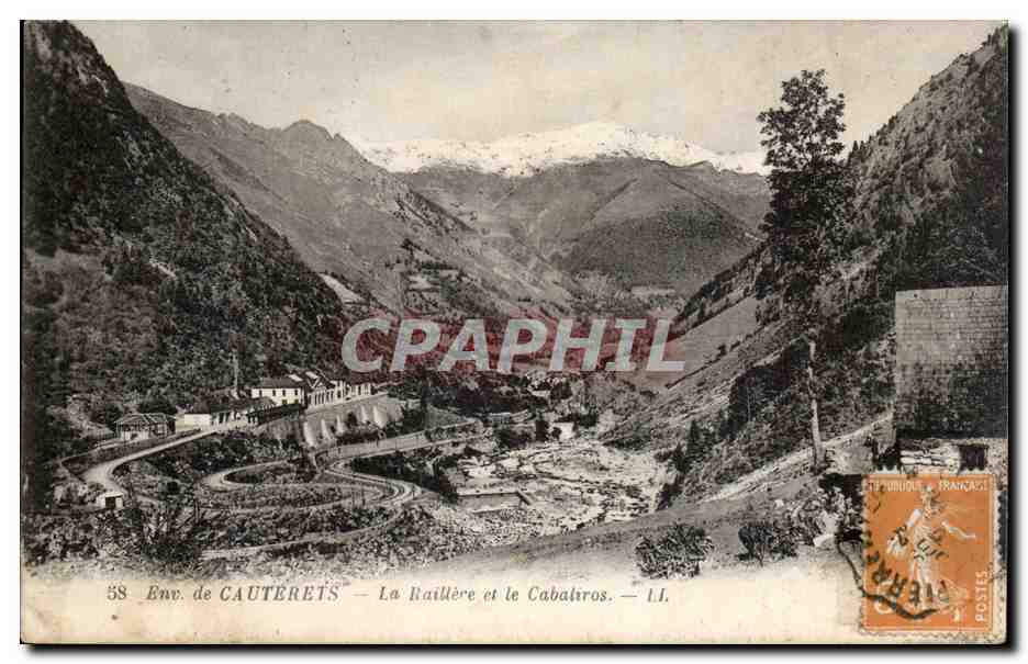 Env. de CAUTERETS — La Raillière et le Cabaliros — I.I.