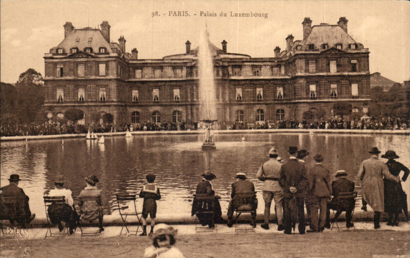 CPA Paris Palais du Luxembourg