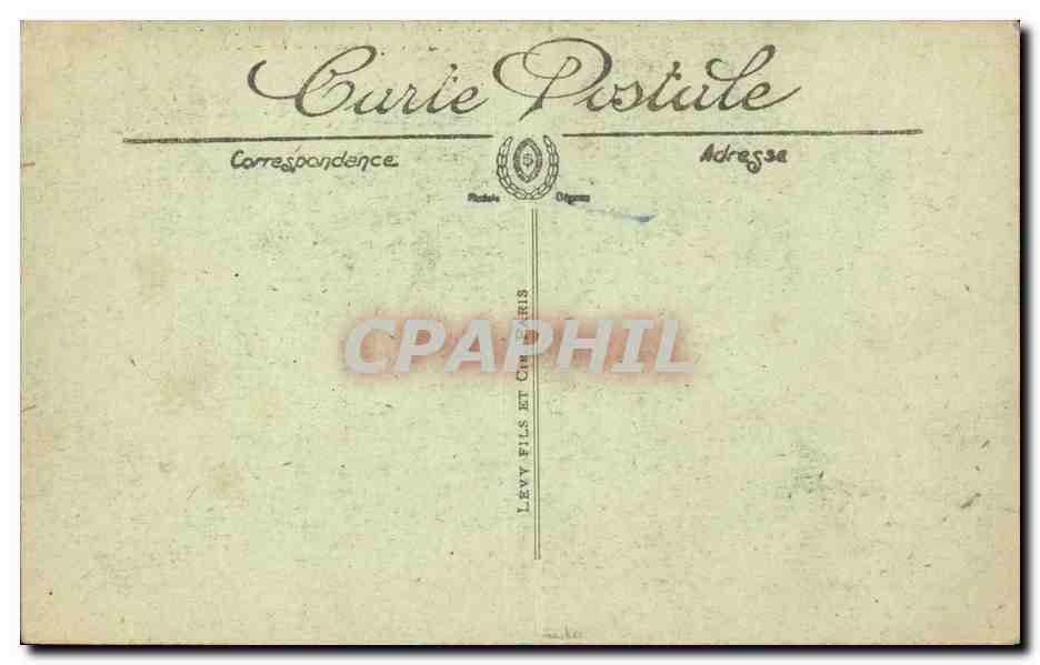 CPA Militaria CAnon renverses lors des fetes de la victoire en juillet 1919 — Rückseite