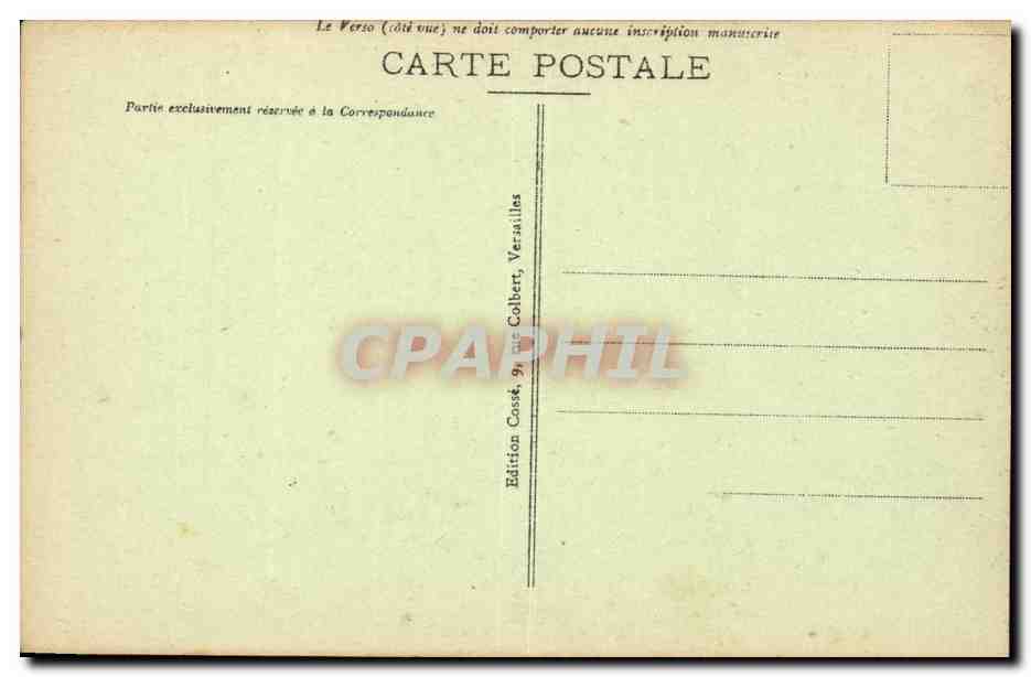 CPA Versailles Hameau de Marie Antoinette — Verso