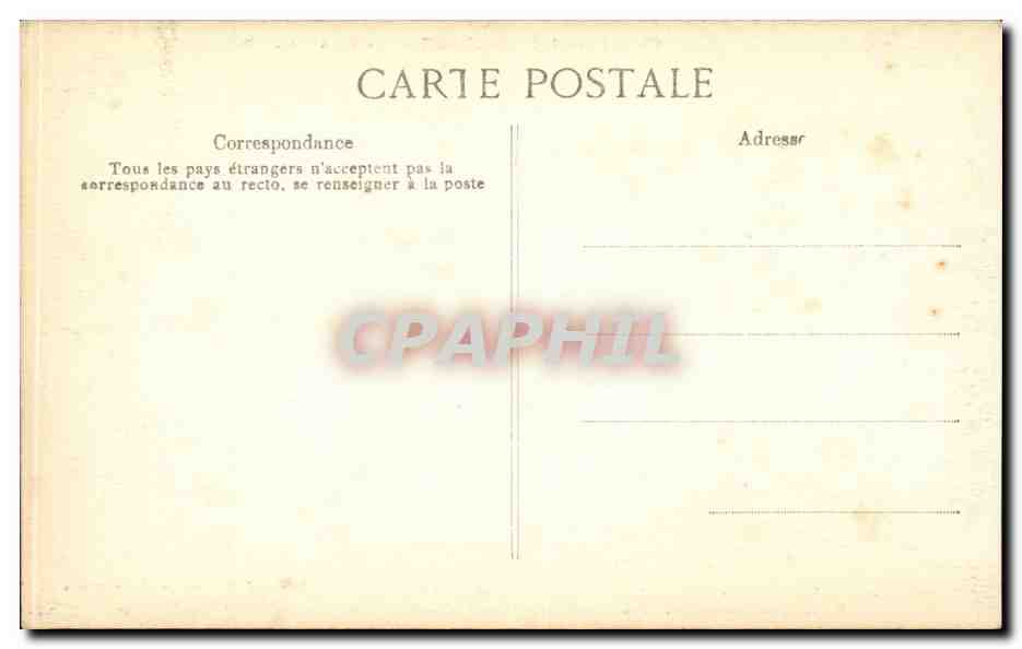 Château de Chenonceaux — La Grande Galerie — Éditeur E.D. (B.D.) — Rückseite