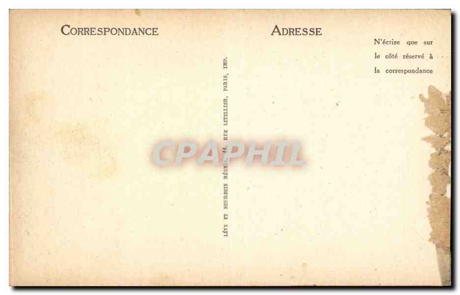 CPA Lourdes Les mosaiques du rosaire L'ascension — Verso
