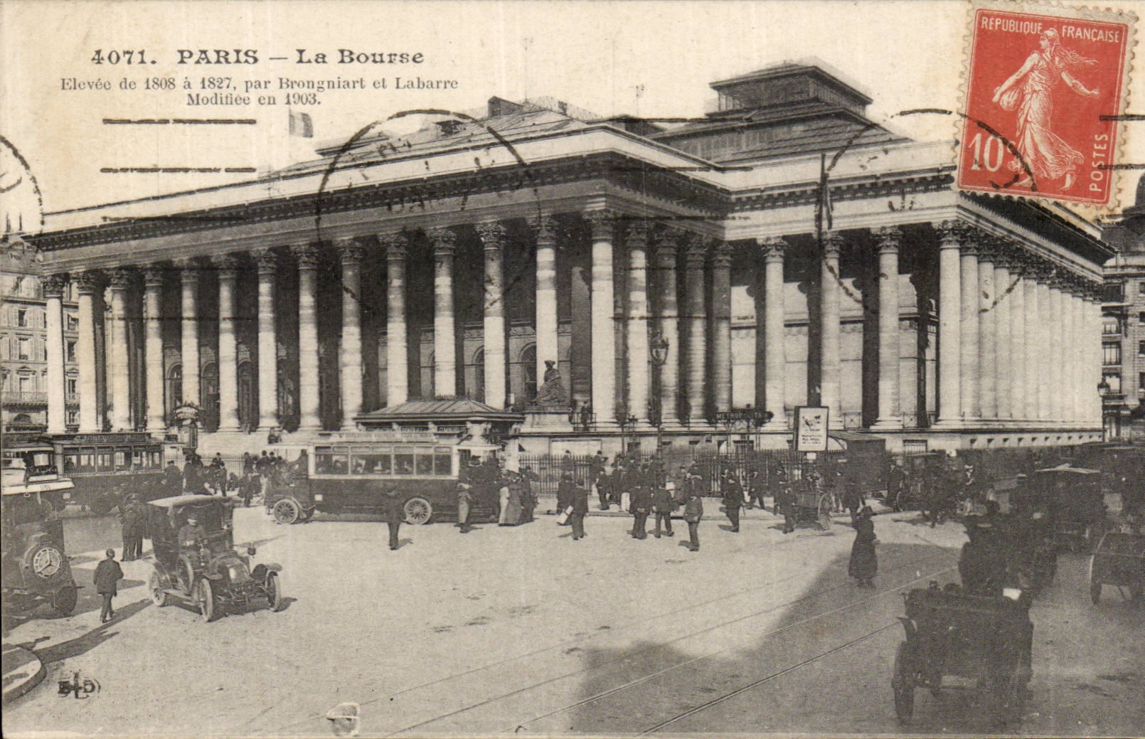 CPA Paris La Bourse