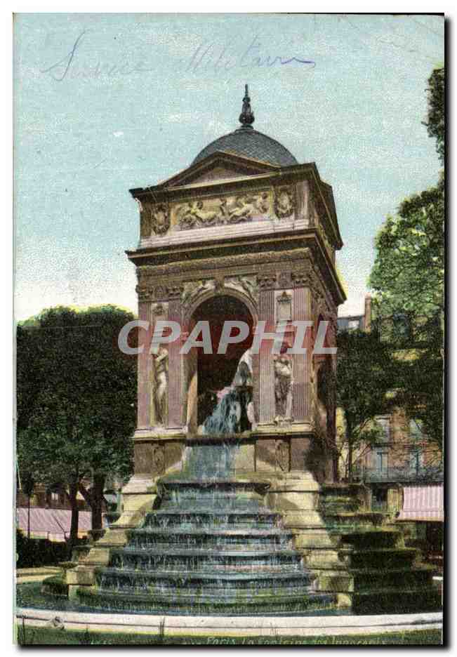CPA Paris Fontaine des Innocents