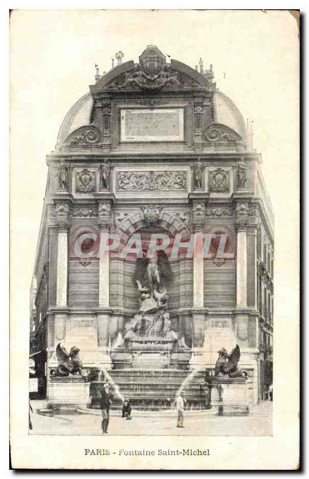CPA Paris Fontaine Saint Michel