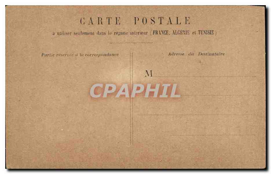 CPA Paris Fontaine Saint Michel — Rückseite