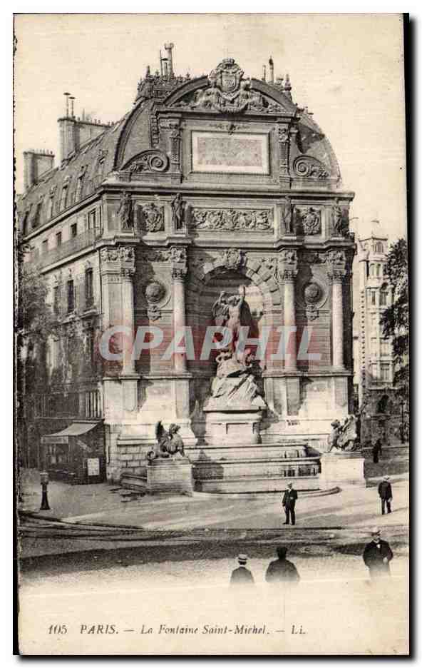 CPA Paris Fontaine Saint Michel