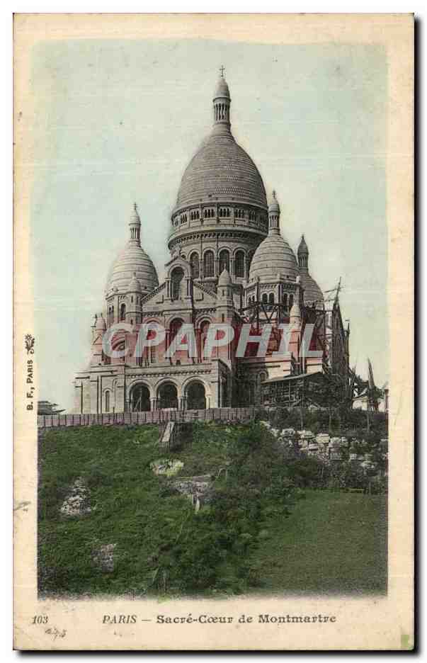 CPA Paris Sacre Coeur de Montmartre