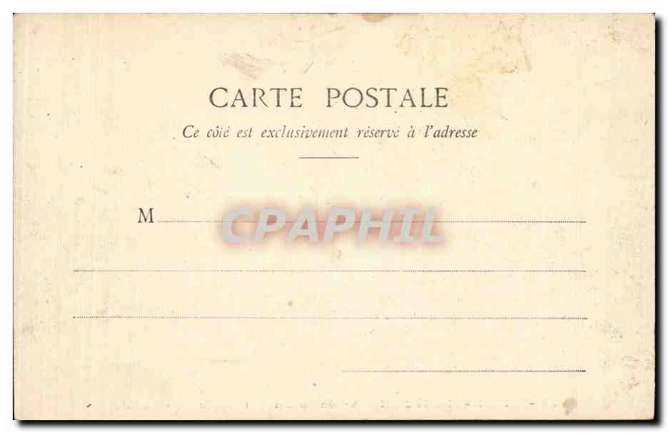 CPA Paris Mairie du 15eme Vaugirard Rue Peclet — Rückseite