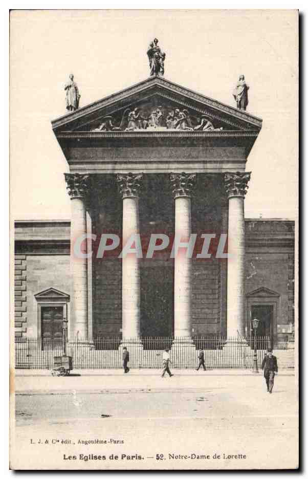CPA Paris Notre DAme de Lorette