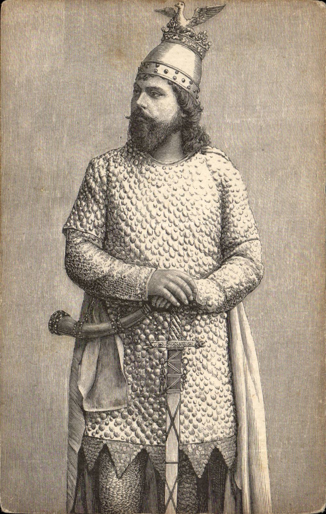 CPA Histoire Gaulois Militaria