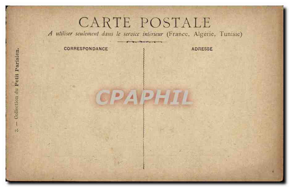 CPA 4 Septembre 1870 Proclamation de la Republique — Rückseite