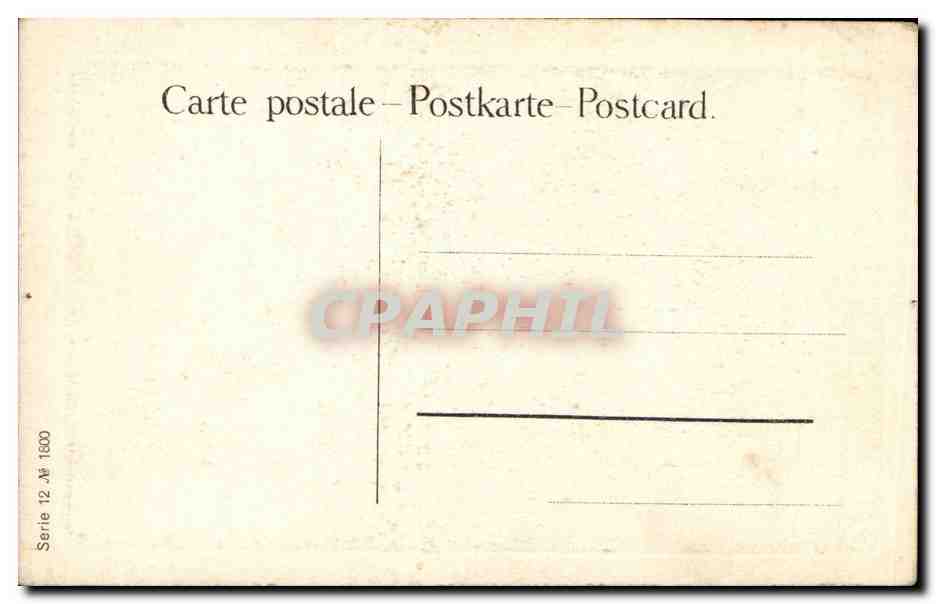 CPA Porteuse hollandaise ( folklore costume ) — Verso