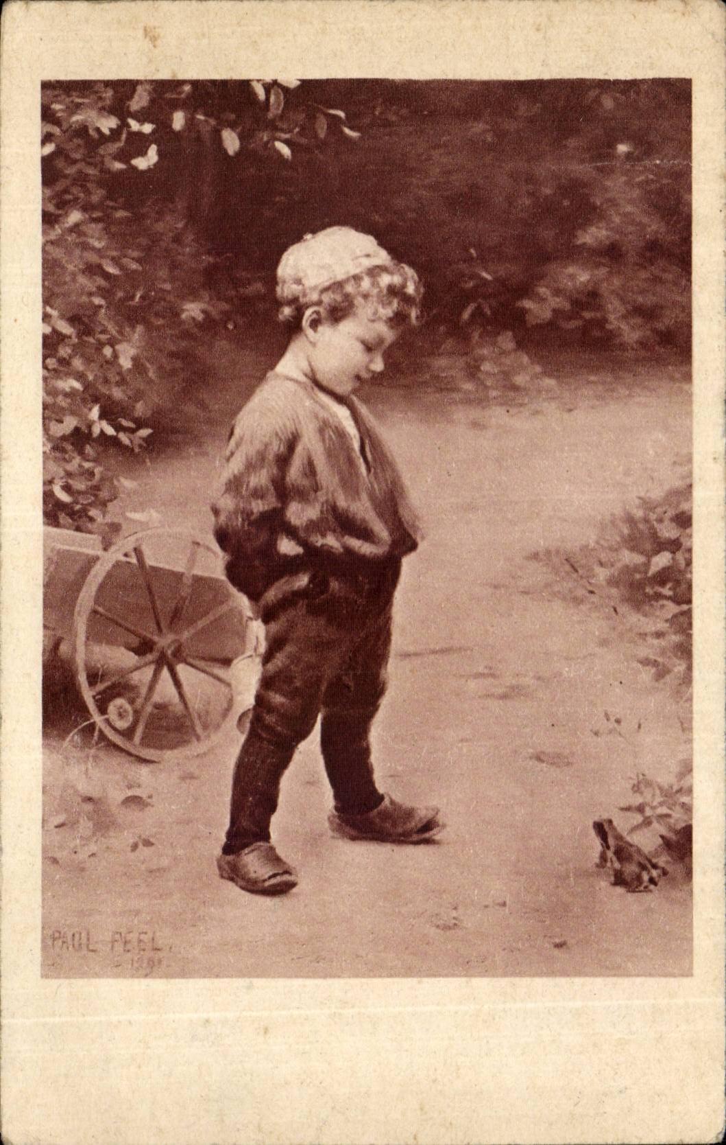 CPA Fantaisie Enfant Paul Peel