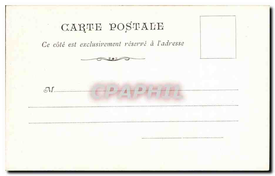 CPA Fantaisie Gustave Dore La croisade des enfants — Verso
