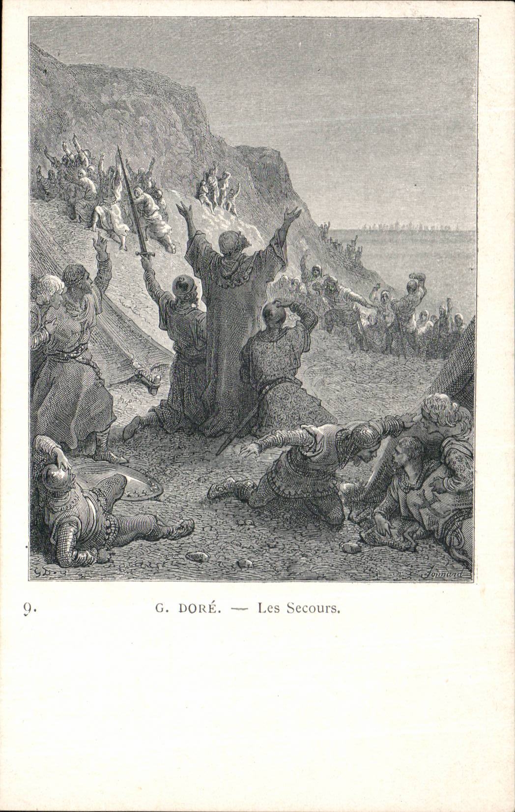 Les Secours — G. Doré — Éditeur Fournoud, n°9