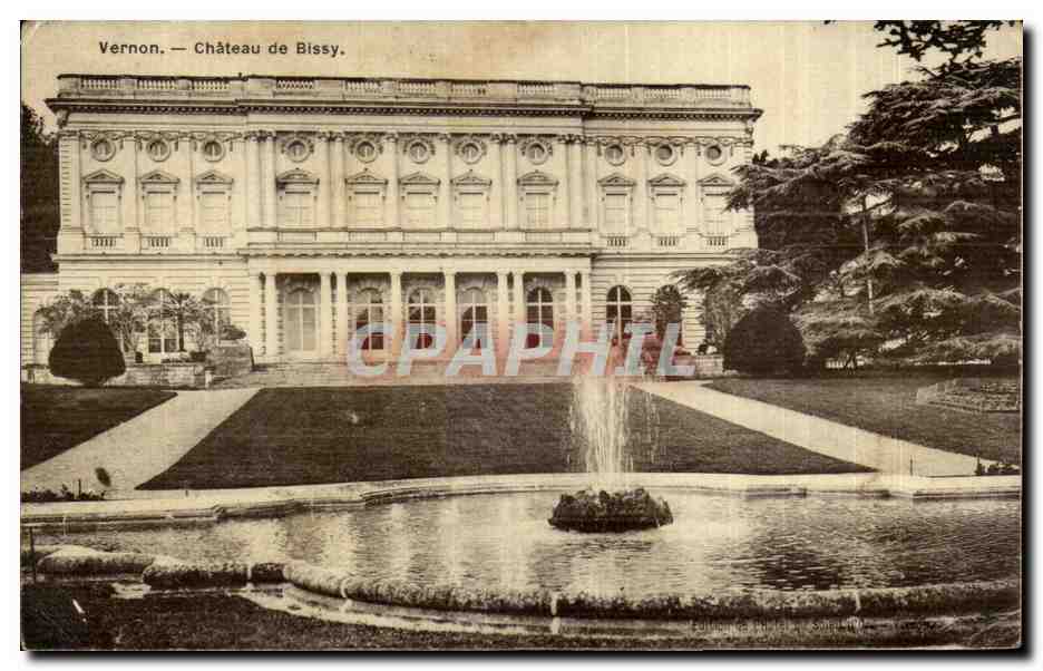 CPA Vernon Chateau de Bissy