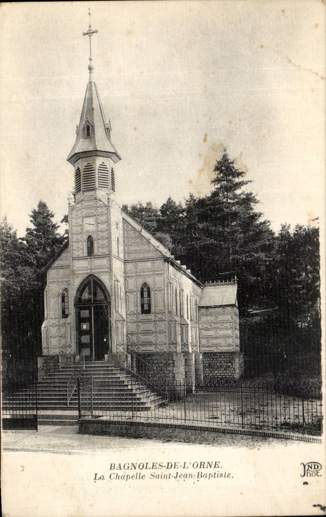 Bagnoles-de-l'Orne — La Chapelle Saint-Jean-Baptiste — JND Phot.
