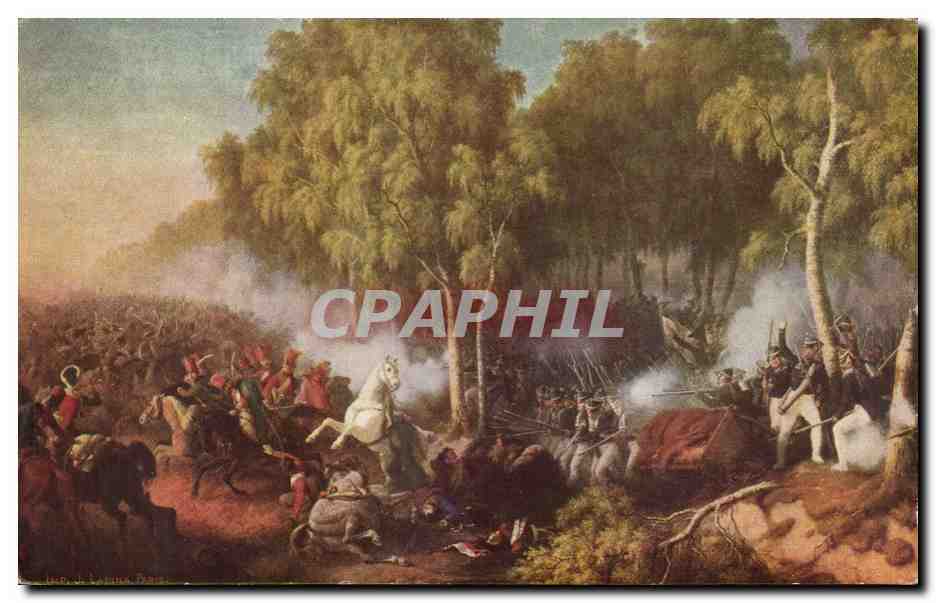 CPA Bataille pres de Krasnoe Guesse Militaria