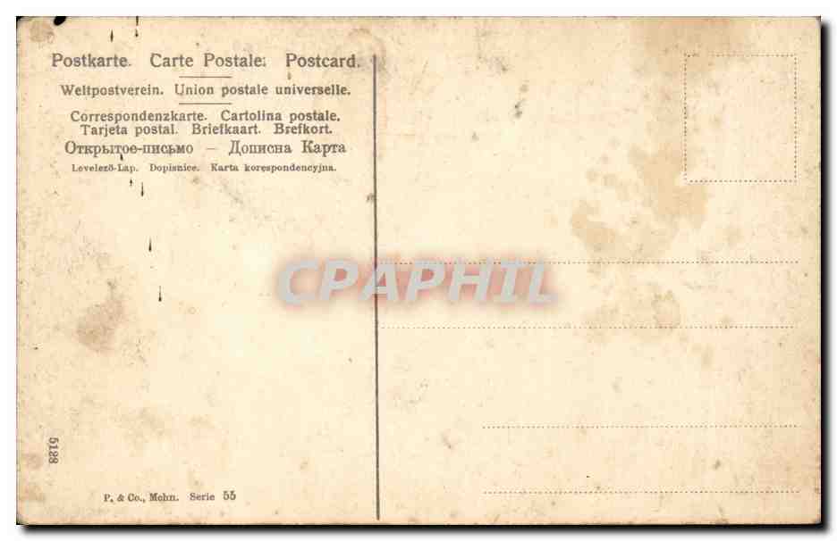 CPA Femmes de noblesse  — Verso