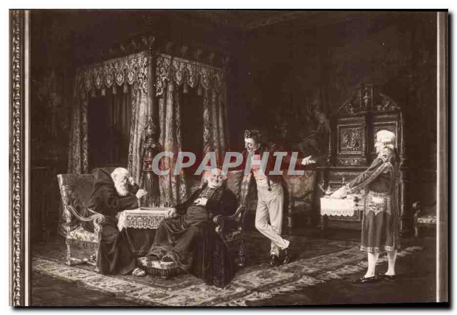 CPA Salon de Paris 1913 Le gouter de son eminence Alfred Weber