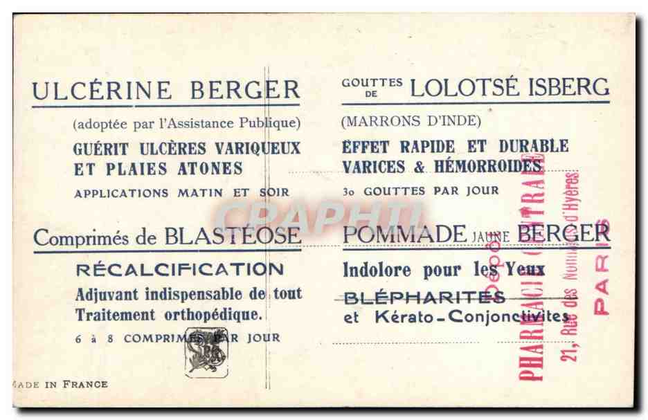 CPA Salon de Paris 1913 Le gouter de son eminence Alfred Weber — Verso