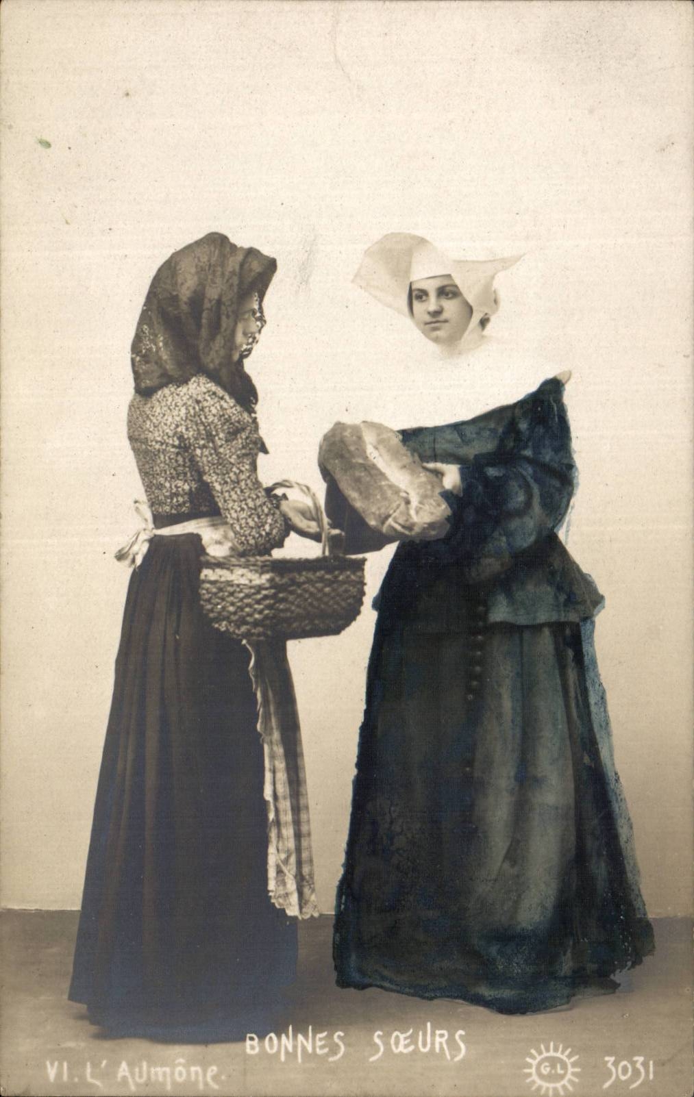 L'Aumône — Bonnes Sœurs — G.L. 3031