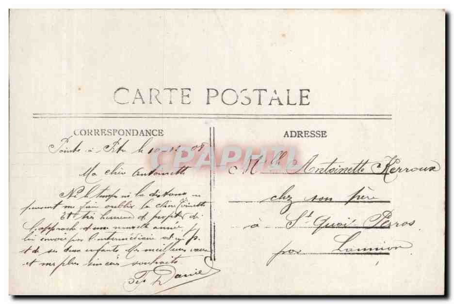 CPA Fantaisie Joyex Noel Christmas Santa Claus — Rückseite