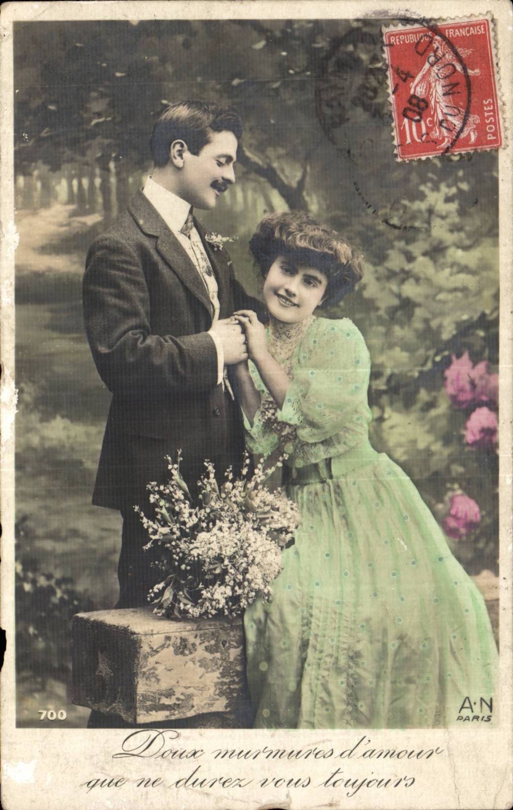 CPA Fantaisie Femme 