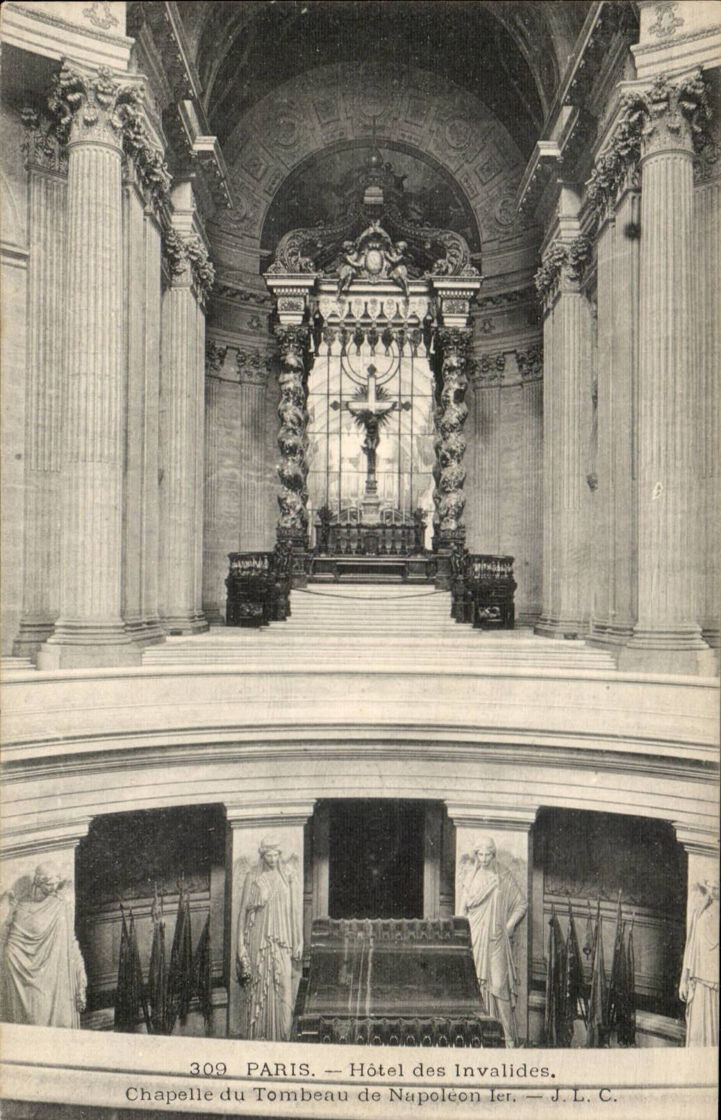 Paris CPA Hotel des Invalides Chapelle du tombeau de Napoleon 1er