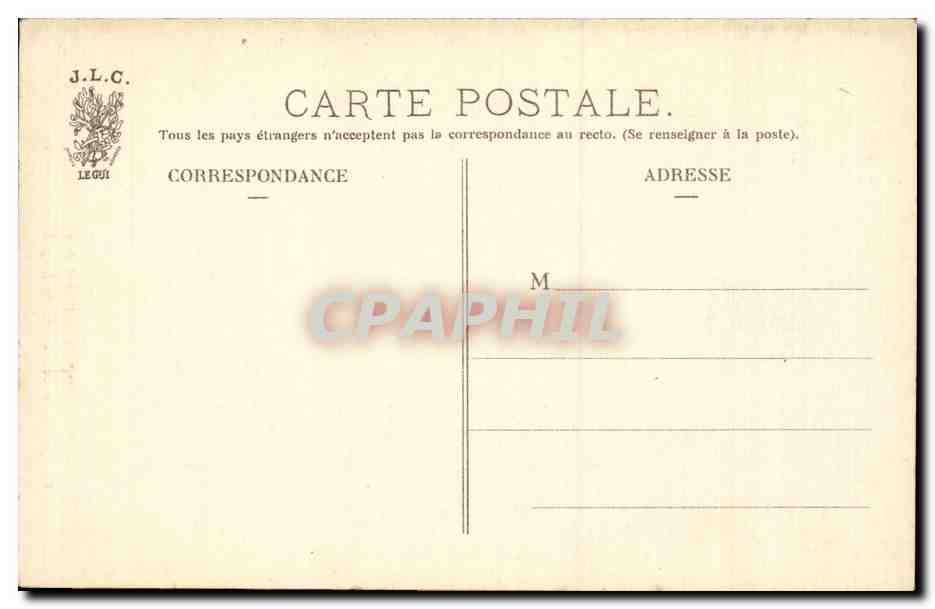 Paris CPA Hotel des Invalides Chapelle du tombeau de Napoleon 1er — Rückseite