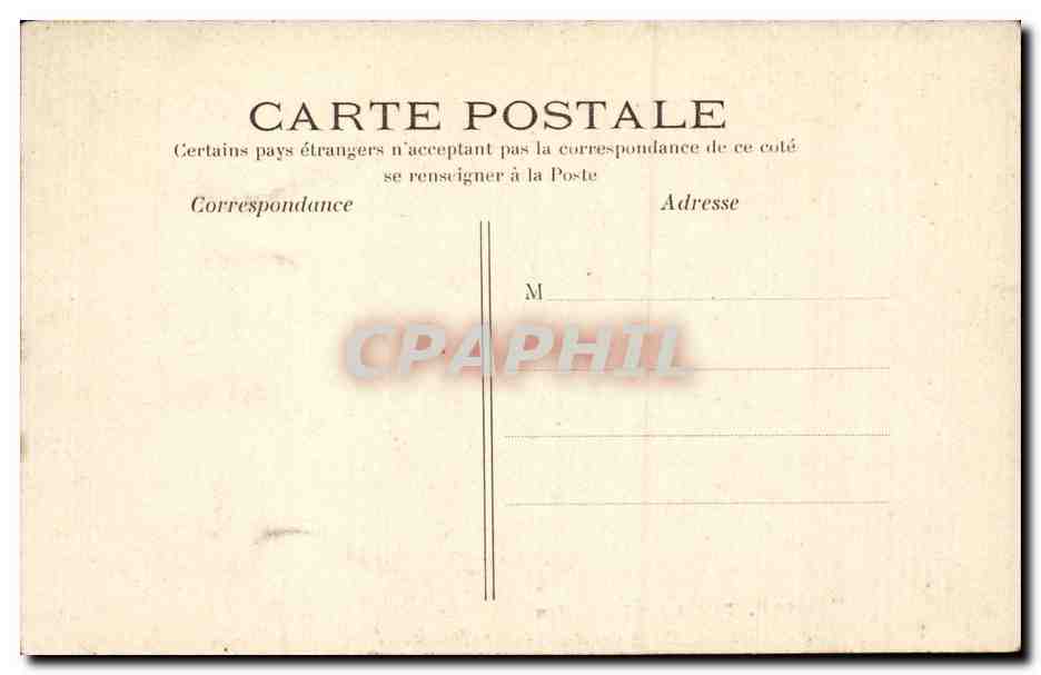 Paris CPA Hotel des Invalides Tombeau de Jerome Napoleon roi de Westphalie et de sa femme — Verso