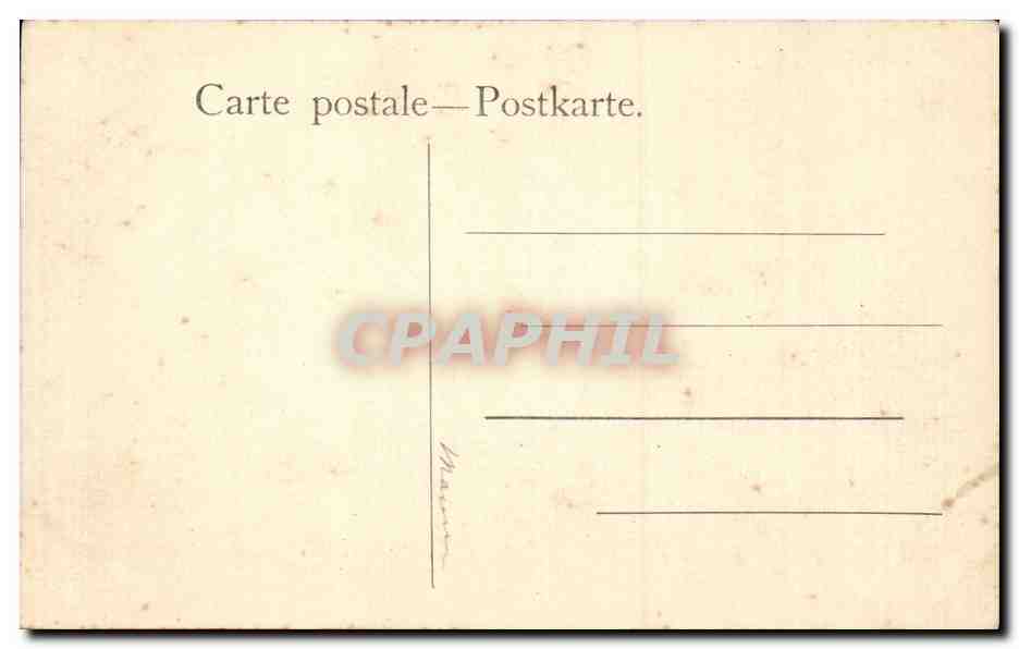 CPA Fantaisie Lawes Pinx  — Verso