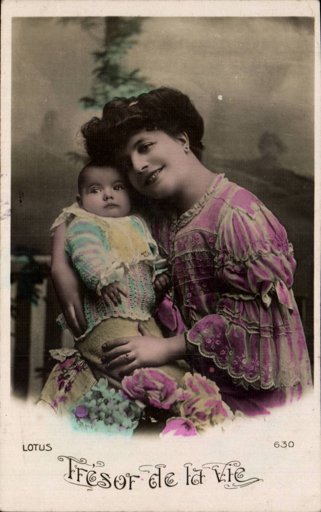 Mère et enfant — Tresor de la vie — LOTUS n°630