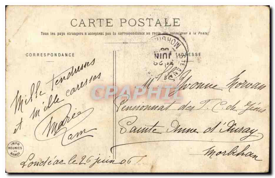 CPA Fantaisie Enfants les petites mendiantes  — Rückseite
