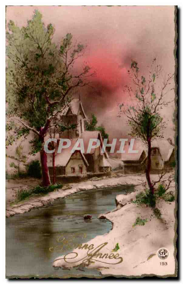 CPA Fantaisie Bonne annee