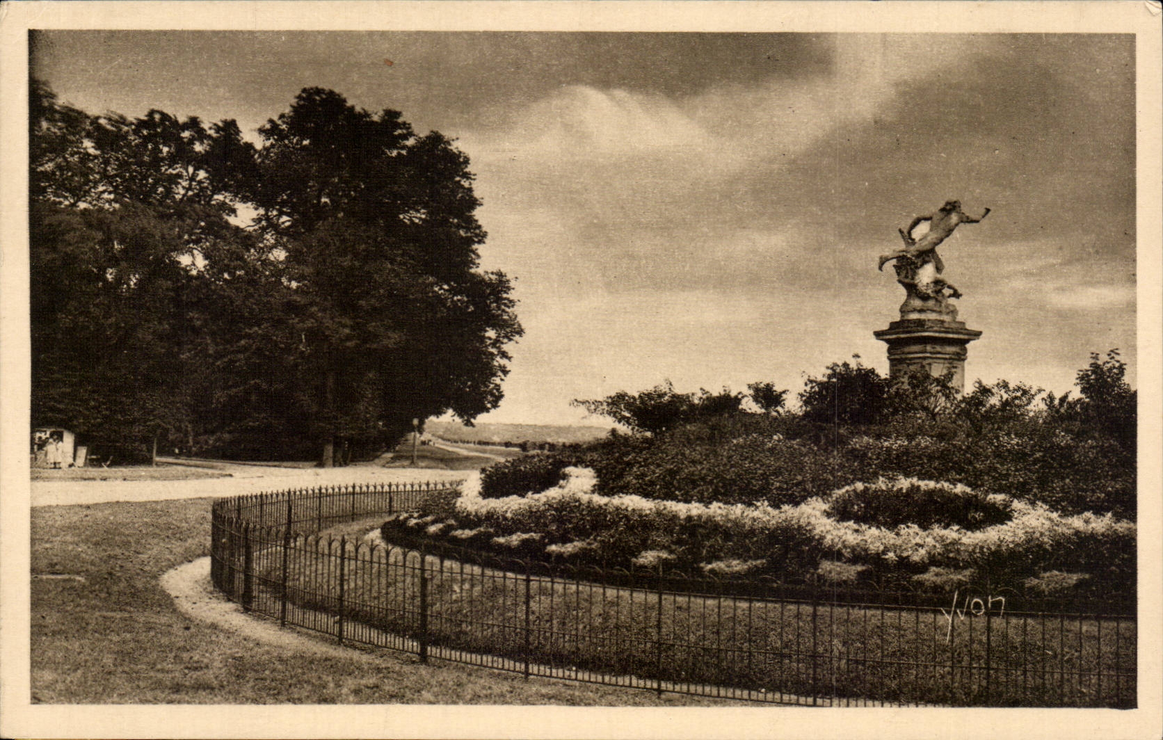 Saint-Germain-en-Laye — Der Park (Detail) — Kunstausgabe YVON